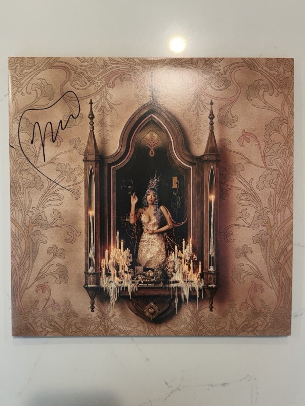 Melanie Martinez - Hades 2LP SIGNED Cover Aura Blue Vinyl Autographed
